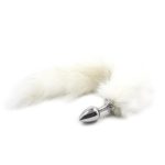 Sex Toy, Hatop Long White Fox Anal Sex Products For Women & Men Butt Plug Role Play Sex Toys