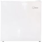 Midea WHS-65LW1 Compact Single Reversible Door Refrigerator and Freezer, 1.6 Cubic Feet, White