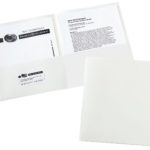 Avery Two-Pocket Folders, White, Box of 25 (47991)