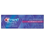 Crest 3D White Luxe Glamorous White Vibrant Whitening Toothpaste, Mint, 4.1 Ounce, Pack of 4