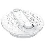 Pictek White Noise Machine, 24 Natural Soothing Sounds Conditioner with Timer Option, Support USB Charge and Battery, Spa Relaxation Sound Sleep Therapy for Baby, Adult, Office or Travel