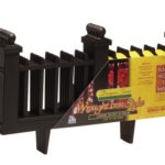 EMSCO Wrought Iron Style Border Fencing – Resin Construction – 10 Feet