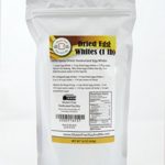 1 lb (16oz) Dried Egg Whites (Non-GMO, Pasteurized, Made in USA, 1 Ingredient no additives, Produced from the Freshest of Eggs)