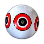 Bird-X Scare-Eye Bird Repellent Predator Eyes Balloon, White