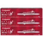 Colgate Optic White Sparkling Mint Toothpaste 6.3oz 3 pack