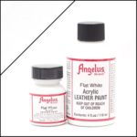 Angelus Brand Acrylic Leather Paint Waterproof 4oz – Flat White