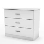 South Shore Libra Collection 3-Drawer Chest, White