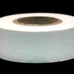 1″ White Color-Code, Clean-Remove Labeling Tape, Write On Surface | 500″ Roll