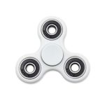 MASCOTKING Fidget Spinner Toy Stress Reducer,Toy for ADHD EDC Hand Killing Time (white+black)