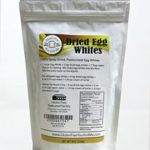 1/2lb (8oz) Dried Egg Whites (Non-GMO, Pasteurized, Made in USA, 1 Ingredient no additives, Produced from the Freshest of Eggs)