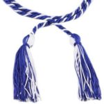 Royal Blue and White Honor Cords