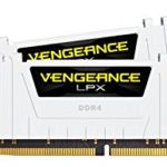 Corsair Vengeance LPX 16GB (2x8GB) DDR4 DRAM 3000MHz C15 Desktop Memory Kit – White (CMK16GX4M2B3000C15W)