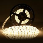 LEDMO SMD5630 LED Strip, 16.4Ft, 300LEDs Warm White 3000K, DC12V Waterproof IP65, 25LM/LED, 2 times brightness than SMD5050 LED Light Strip, LED Strip Light