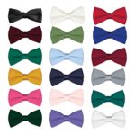 Men’s Classic Pre-Tied Formal Tuxedo Bow Tie – Many Colors Available