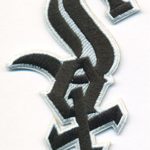 Chicago White Sox Logo Baseball MLB Embroidered Iron On Patches Hat Jersey 2 1/2 x 3 3/4″