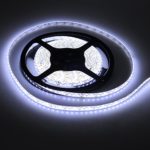 FAVOLCANO High Density Cool White IP65 Waterproof Led Light Strip, LED Tape ,SMD 3528, 600 LEDs 5 Meter or 16.4 Feet LED Strip 120 Leds/M Multifunctional