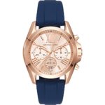 Michael Kors Watches Bradshaw Silicone Chronograph Watch