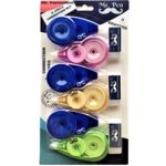 Mr. Pen– 9 Pcs Correction Set, 6 Correction Tapes, 590 inches Each with 3 Free Bonus Erasers, Tear Resistant Correction Tape, Correction Tape White Tape, tape eraser, White Correction Tape