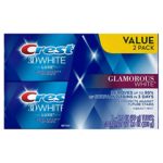 Crest Twin Pack 3D White Luxe Glamorous White Toothpaste