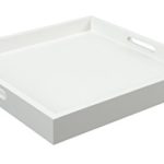 Convenience Concepts Palm Beach Serving Tray, White
