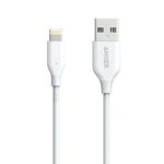 iPhone Charger, Anker PowerLine Lightning Cable (3ft), MFi Certified for iPhone 7 / 7 Plus / 6 / 6 Plus / 5S (White)