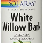 Solaray White Willow Bark Capsules, 400 mg, 100 Count