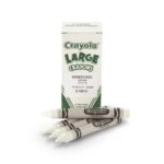 Crayola Bulk Crayons Large Size, White – Pack of 12