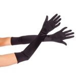 DreamHigh Women’s Evening Party 21 ” Long Satin Finger Gloves