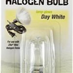 Zilla Reptile Terrarium Heat Lamps Mini Halogen Bulb, Day White, 50W
