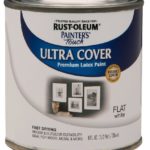 Rust-Oleum 1990730 Painters Touch Latex,  1/2-Pint, Flat White