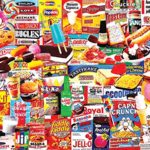 White Mountain Puzzles Things I Ate As A Kid – 1000 Piece Jigsaw Puzzle