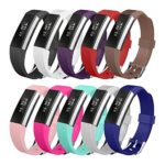 For Fitbit Alta HR and Alta Bands, UMTELE Soft Replacement Wristband with Metal Buckle Clasp for Fitbit Alta Smart Fitness Tracker
