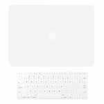 TOP CASE – 2 in 1 Bundle Deal Retina 13-Inch (13″ Diagonally) Rubberized Hard Case Cover and Keyboard Cover for MacBook Pro 13.3″ with Retina Display Model: A1425 / A1502 (Release 2013) – Satin White