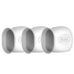 eBoot Silicone Skins for Arlo Smart Security Wire-Free Cameras, 3 Pack (White)
