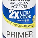 Rust-Oleum 6 American Accents Ultra Cover 280715 6-PK 2X Spray Paint, 12 Oz Primer, 6 Pack, White