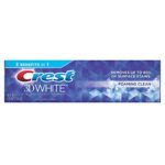 Crest 3D White Foaming Clean Whitening Toothpaste, 4.8 Ounce