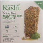 Kashi Savory Bars, Basil,White Bean & Olive Oil 10 bar per box ( 4 PACK)
