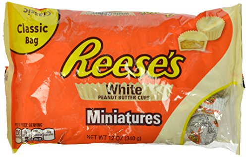 REESE'S White Peanut Butter Cups Miniatures, 12 Ounce ...
