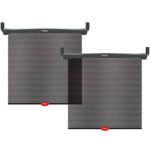 BRICA 2 Piece White Hot Sun Safety Shades