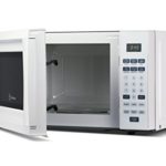 Westinghouse WCM770W 700 Watt Counter Top Microwave Oven, 0.7 Cubic Feet, White Cabinet
