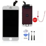 LCD Display & Touch Screen Digitizer Replacement Full Assembly for iPhone 6 (4.7 inch) With Free Tools Kit (White)