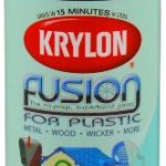 Krylon K02320001 Fusion For Plastic Spray Paint, Gloss White, 12 Ounce