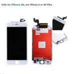 iPhone 6S LCD Display LCD Screen Digitizer Replacement 3D Touch Screen Frame Assembly Full Set for iPhone 6S 4.7 inch (White)