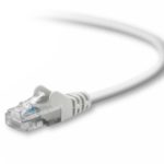 Belkin 15ft  CAT5E White Patch Cord Snagless