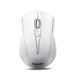EagleTec MR3M2449 2.4GHz Wireless Optical Mouse, Switchable DPI 1000/1500/2000, with Nano USB Receiver (White Color)