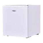 Costway Compact Single Reversible Dorr Stainless Steel Refrigerator and Freezer Cooler Fridge,1.7 Cubic Feet,Unit,White
