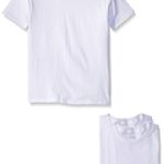 Fruit of the Loom Big Boys’ White Crew Tee , White, Small (Pack of 3)