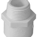 Genova Products 30407CP 3/4-Inch Male Iron Pipe Thread PVC Pipe Adapter Slip by Male Iron Pipe Thread – 10 Pack