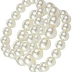 Women’s Stackable 3 Piece Set Simulated Pearl Stretch Bracelet