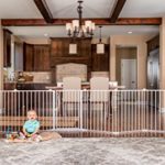 Regalo 192-Inch Super Wide Gate and Play Yard, White